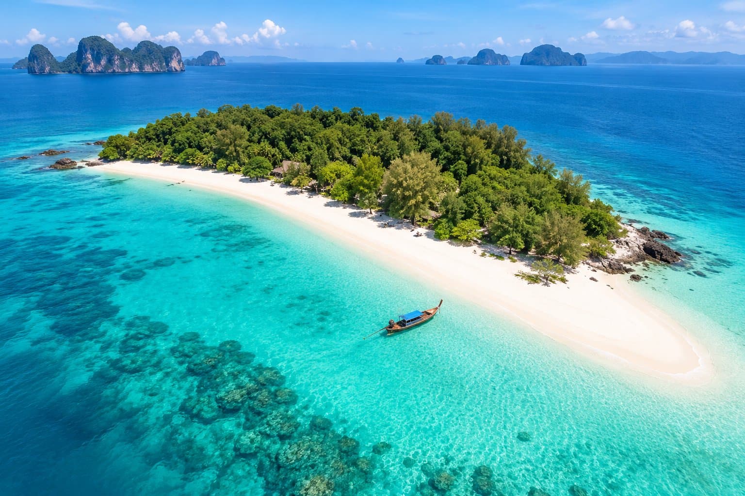 Bamboo Island — Private Island Escape — Krabi Escape private longtail